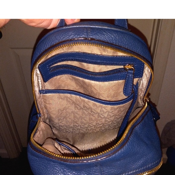 Roomy Michael Kors Leather Backpack with Studs - Picture 6 of 6